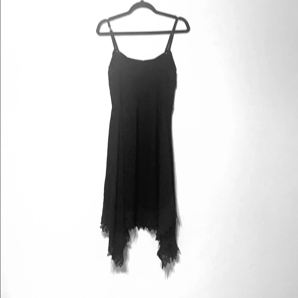 Black casual dress